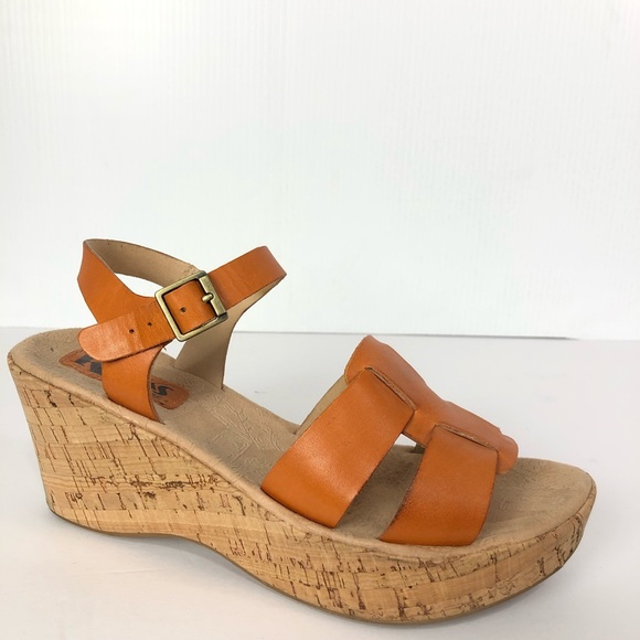 Kork-Ease Shoes - Kork-Ease Ava Wedge Sandals Platform Leather